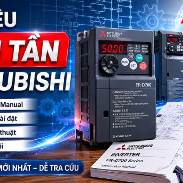 Tài Liệu Biến Tần Mitsubishi – Manual Từng Dòng, Bảng Mã Lỗi và Hướng Dẫn Đọc Tham Số Từ Kỹ Sư Thực Chiến