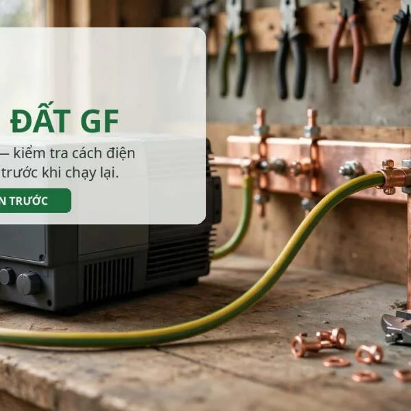 Lỗi chạm đất GF ở biến tần: nguyên nhân và cách xử lý an toàn