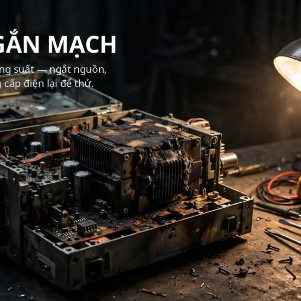Lỗi ngắn mạch SC ở biến tần: nguyên nhân và cách xử lý an toàn