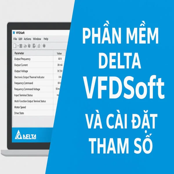 Phần mềm Delta VFDSoft và cách cài đặt tham số