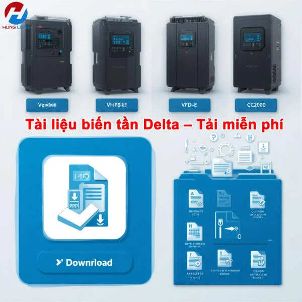 Tài liệu biến tần Delta đầy đủ nhất [PDF + Hướng dẫn kỹ thuật 2025]