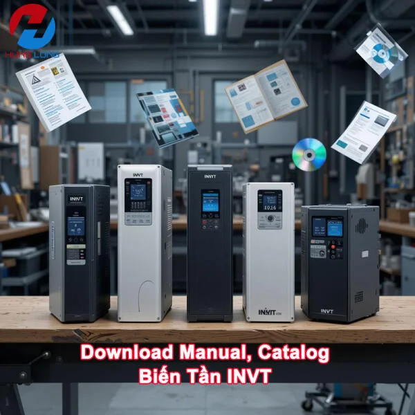 Tài liệu biến tần INVT: Tổng hợp hướng dẫn cài đặt, catalog và phần mềm