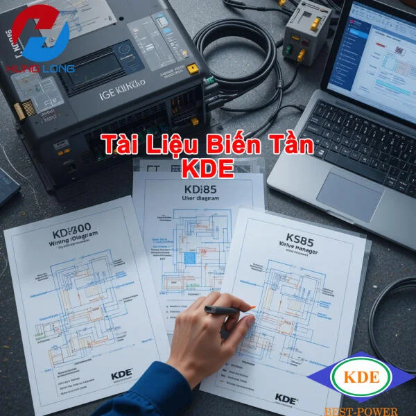 Tài liệu biến tần KDE – Tải miễn phí, đầy đủ theo từng dòng biến tần
