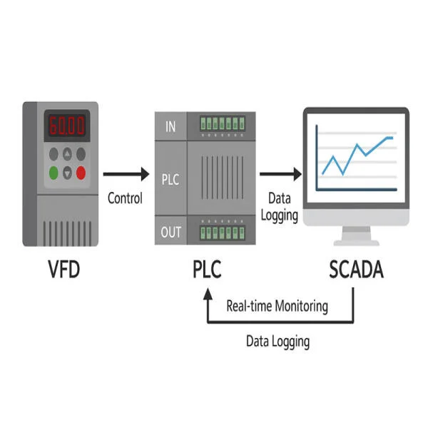 Tích hợp biến tần với hệ thống SCADA/PLC: Hướng dẫn A-Z cho kỹ sư tự động hóa