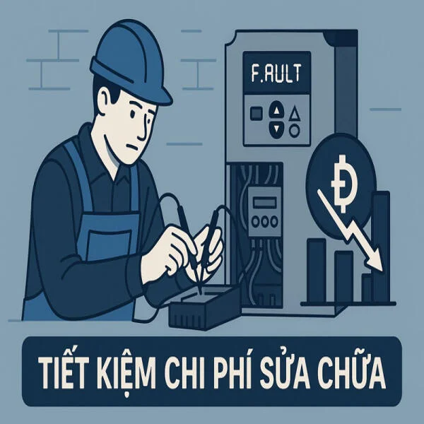 Cách tiết kiệm chi phí sửa chữa biến tần hiệu quả cho doanh nghiệp