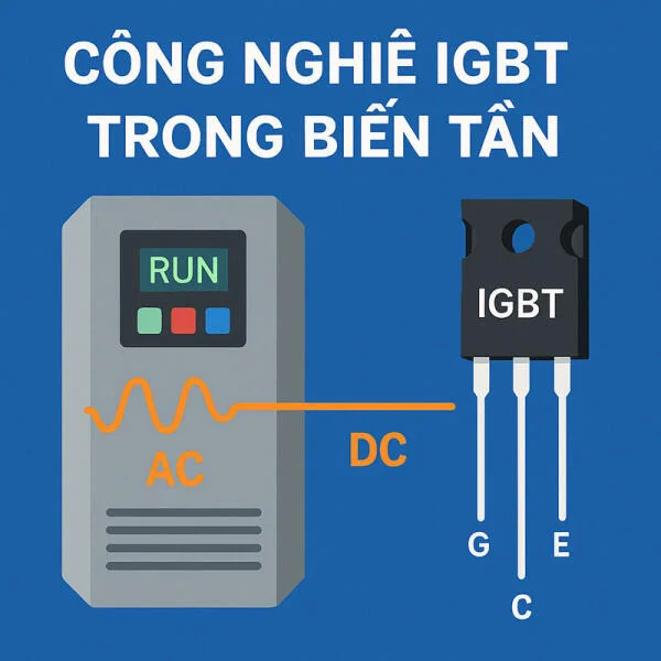 IGBT – Trái tim của biến tần hiện đại: Nguyên lý, vai trò và ứng dụng