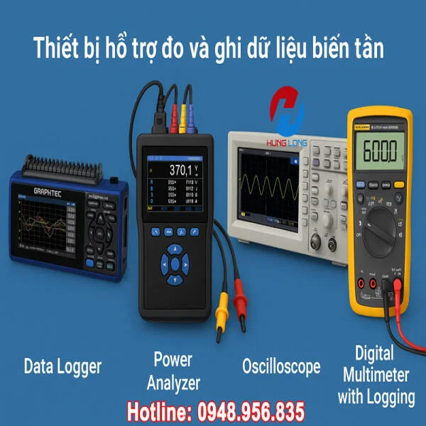 Thiết bị hỗ trợ đo và ghi dữ liệu biến tần: Công cụ quan trọng trong sửa chữa hiện đại