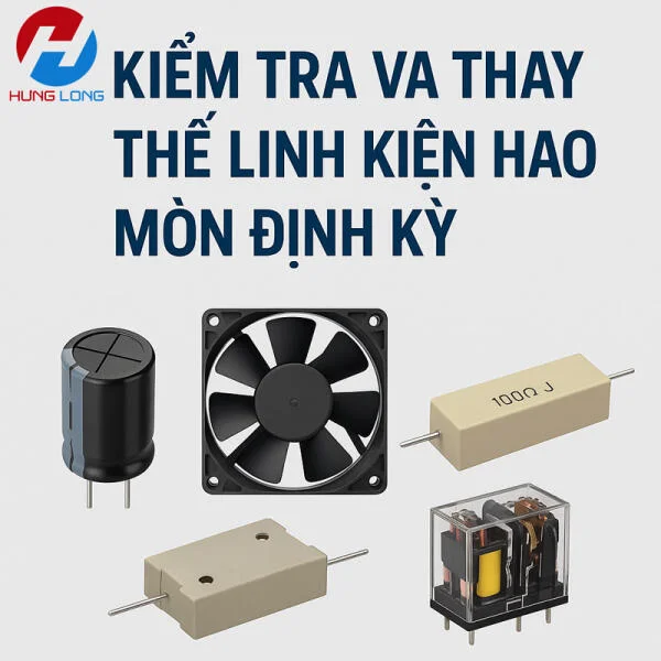 Kiểm Tra và Thay Thế Linh Kiện Hao Mòn Định Kỳ Trong Biến Tần