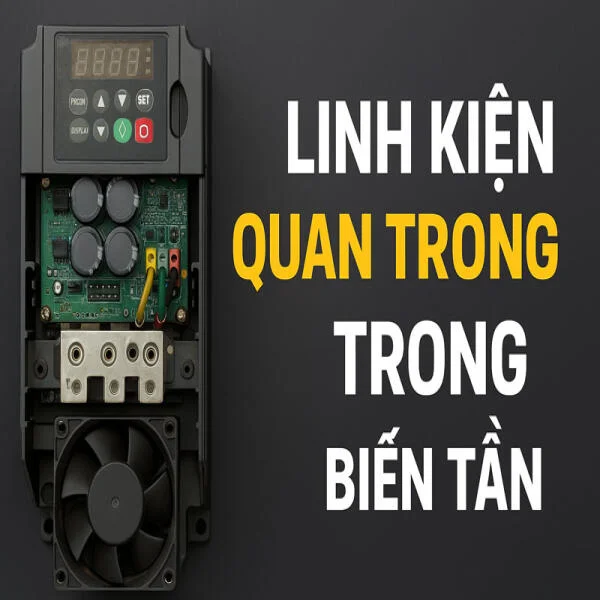 Các linh kiện quan trọng trong biến tần: Vai trò, chức năng và cách nhận biết