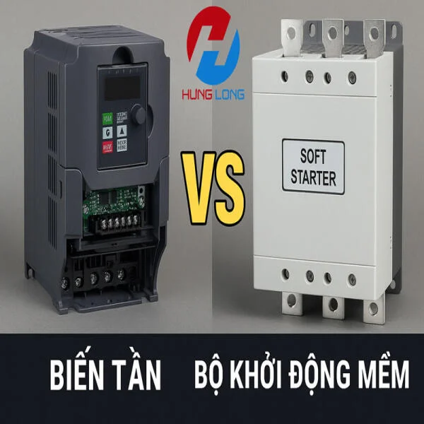 Biến tần và bộ khởi động mềm khác nhau như thế nào? So sánh chi tiết từ A-Z