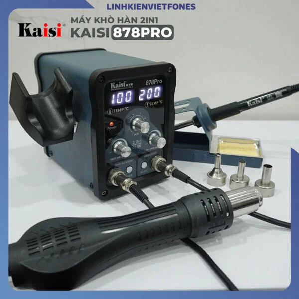 Súng nhiệt và kỹ thuật hàn linh kiện điện tử trong sửa chữa biến tần
