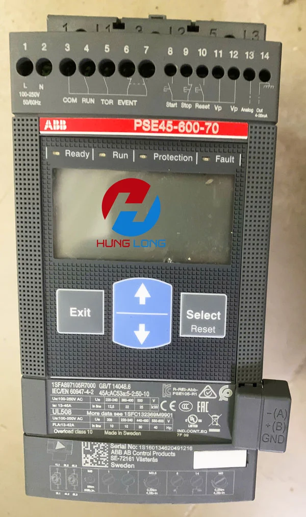 Sửa chữa khởi động mềm ABB 22kw lấy ngay