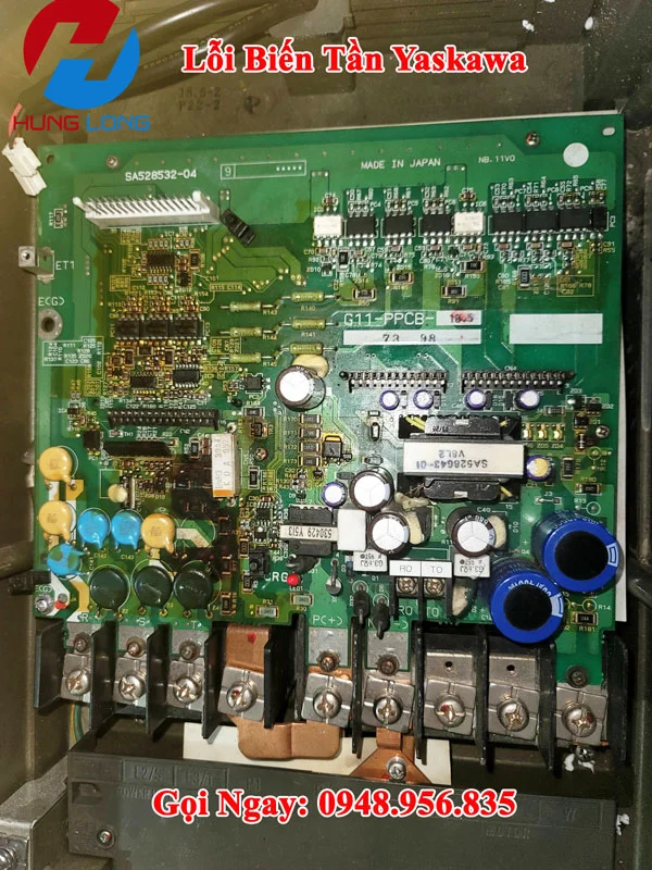 Lỗi biến tần Yaskawa G11 18.5k 220V