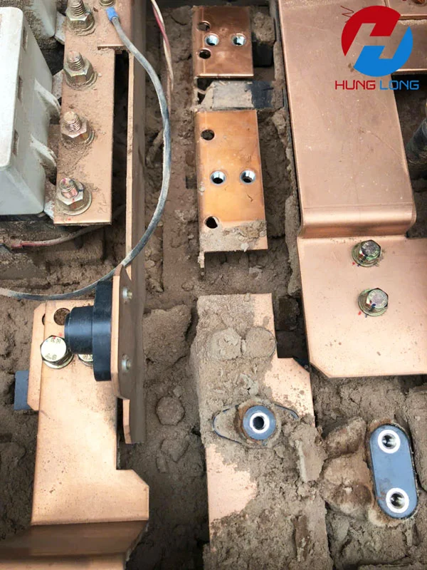 Vệ sinh biến tần Fuji bị bụi bẩn phủ kín công suất IGBT