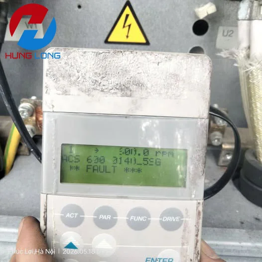 Sửa biến tần ABB ACS600 báo lỗi Faut
