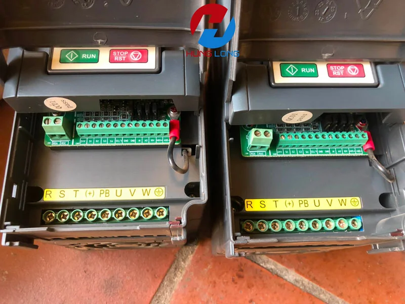 Dây điện vào ra biến tần INVT GD10 380v