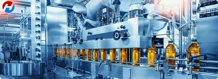 Dây truyền đóng gói dầu ăn hiện đại hóa có sự góp sức của biến tần