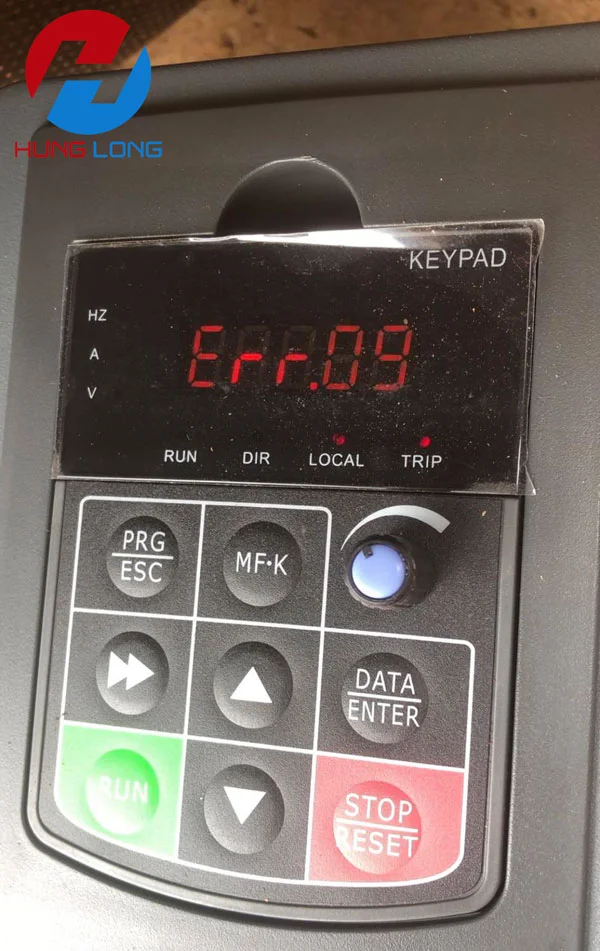 Sửa biến tần KCLY lỗi Err09