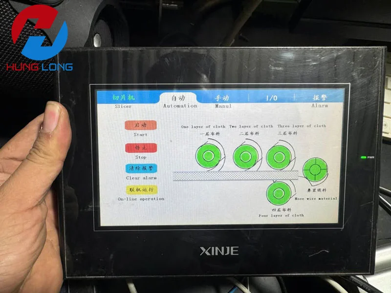 Sửa chữa màn hình HMI xinje lỗi cảm ứng