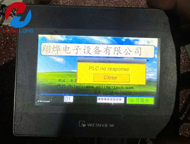 sửa màn hình hmi weinview TK6050ip lỗi kết nối PLC