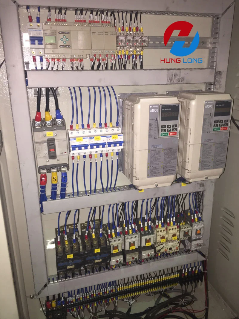 Tủ điện biến tần Yaskawa sau khi bảo trì và đi lại dây