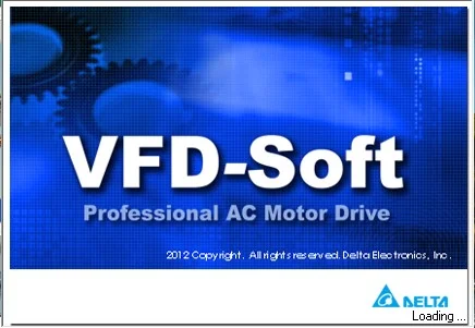 Ảnh về giao diện phần mềm Delta VFDSoft